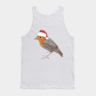 Christmas Robin Tank Top